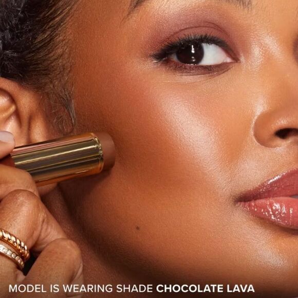 🌷 TOO FACED CHOCOLATE LAVA (DEEP) MELTING BRONZER & SCULPT STICK FULLSZ - Picture 4 of 11